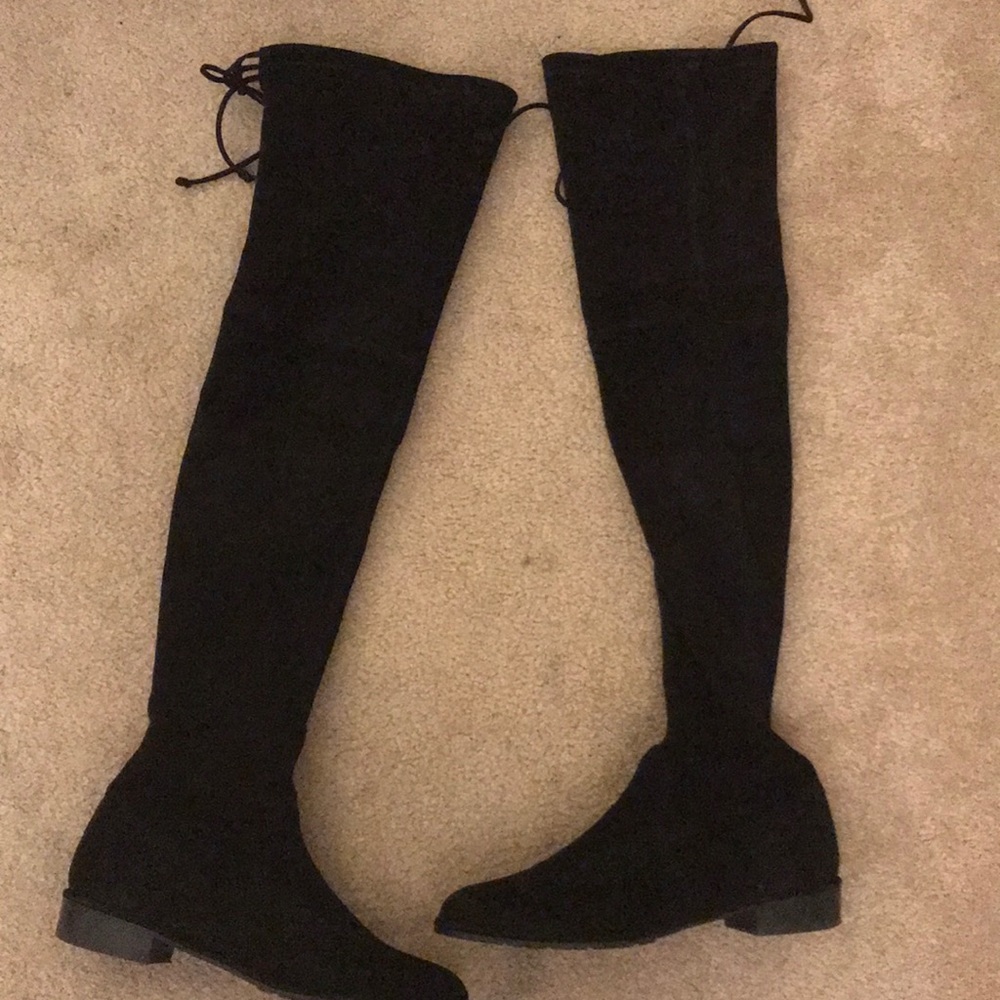 Stuart weitzman lowland suede over the knee boots